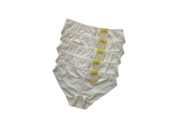 QUẦN SAKI 5456 - BLOCK 5 CÁI -  TRẮNG QUẦN SAKI 5456 - BLOCK 5 CÁI -  TRẮNG